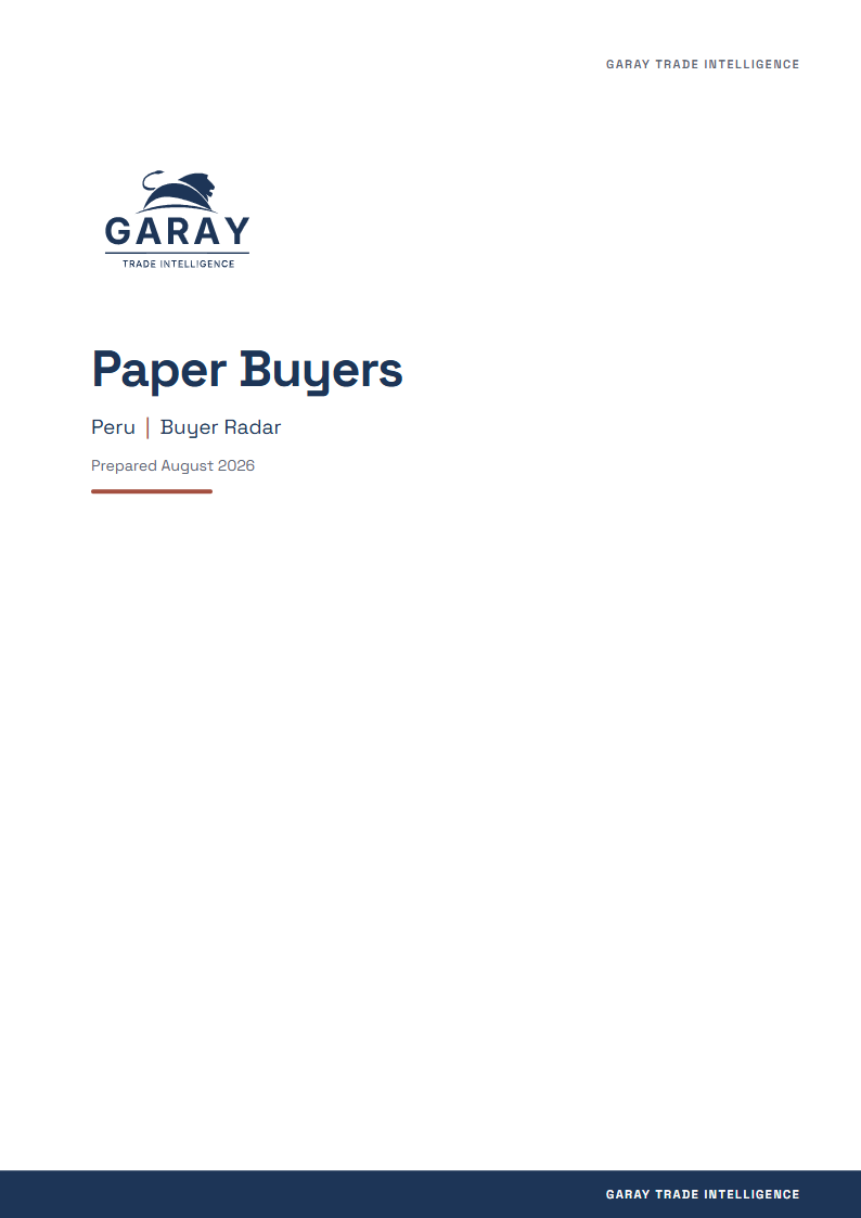 Peru Paper Buyers Radar cover